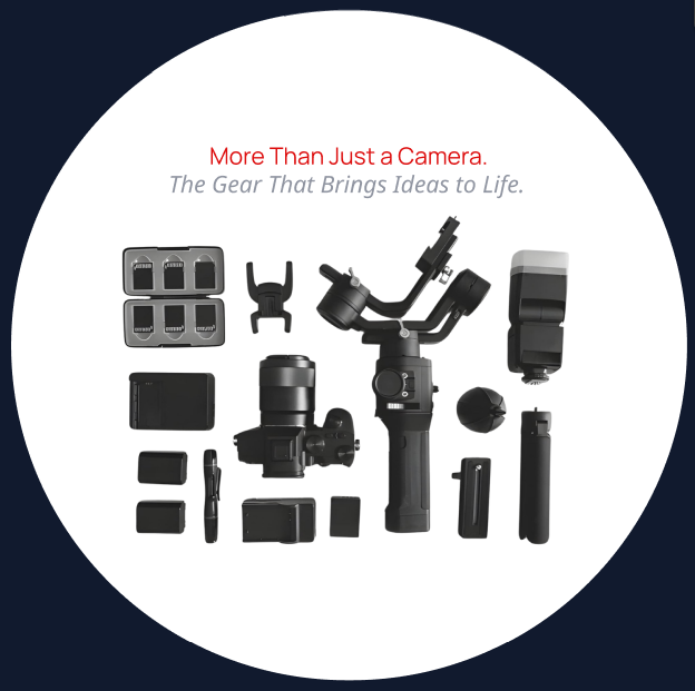Cinema-grade gear layout